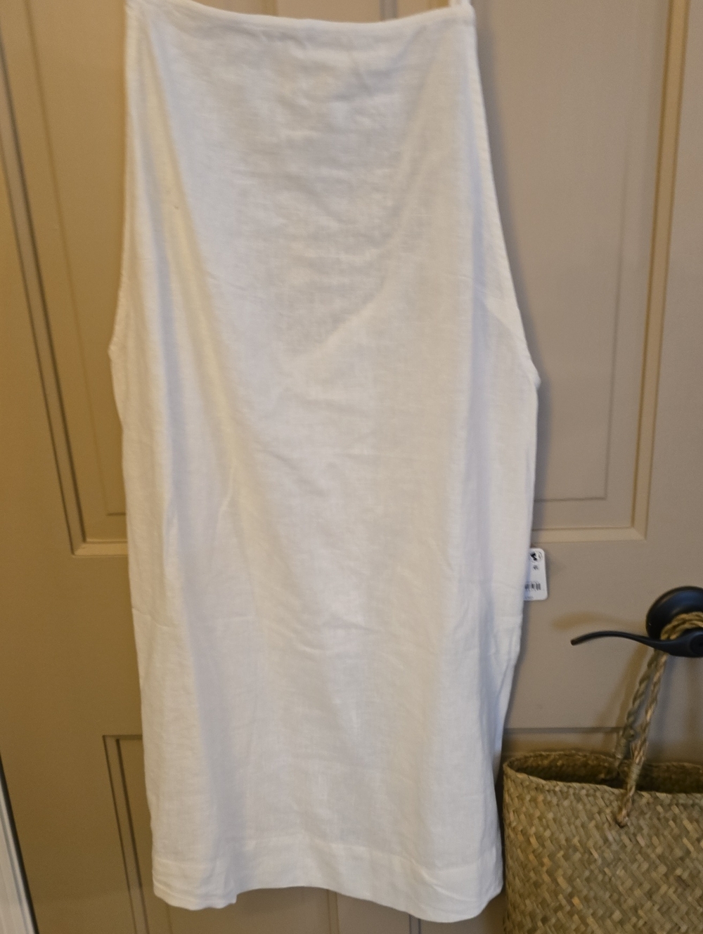 Free People White Women's Tank Dress